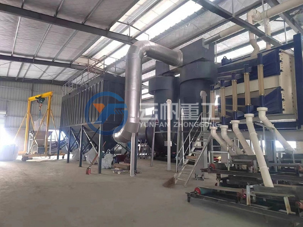 福建明溪玄武巖烘干生產線4