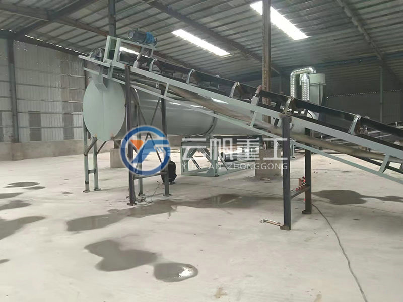 玻璃渣攪拌生產(chǎn)線