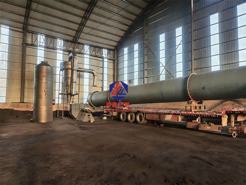 山西晉中車載煤泥烘干生產線