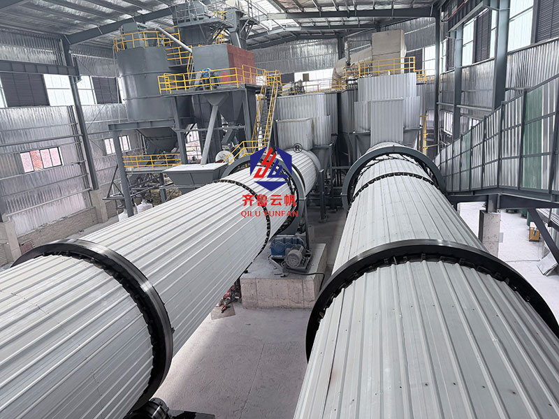 貴州氟化鈣烘干生產線